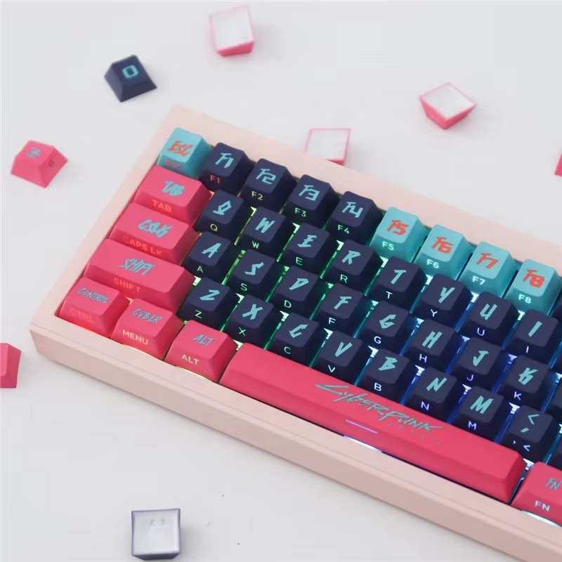 Cyberpunk Key Caps - Full Size