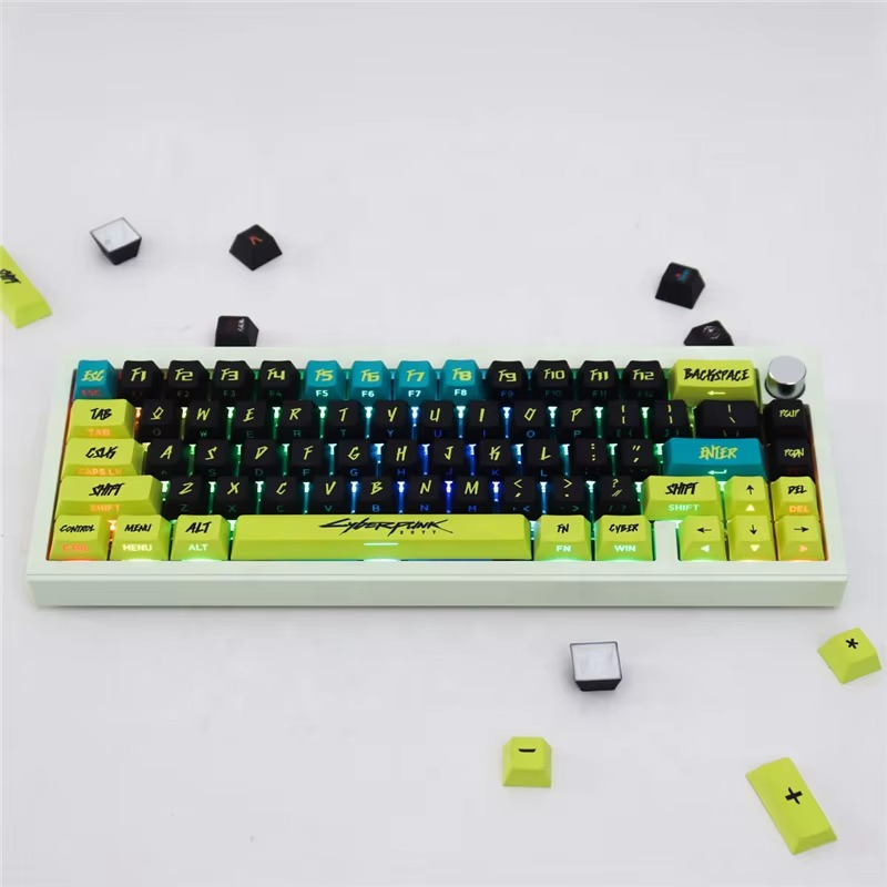 Cyberpunk Key Caps - Full Size