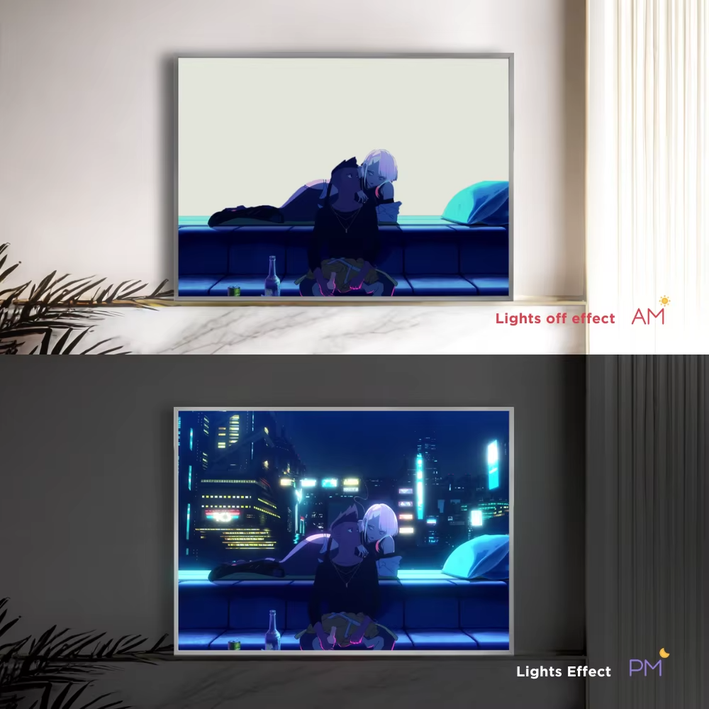 Anime LED Light Painting