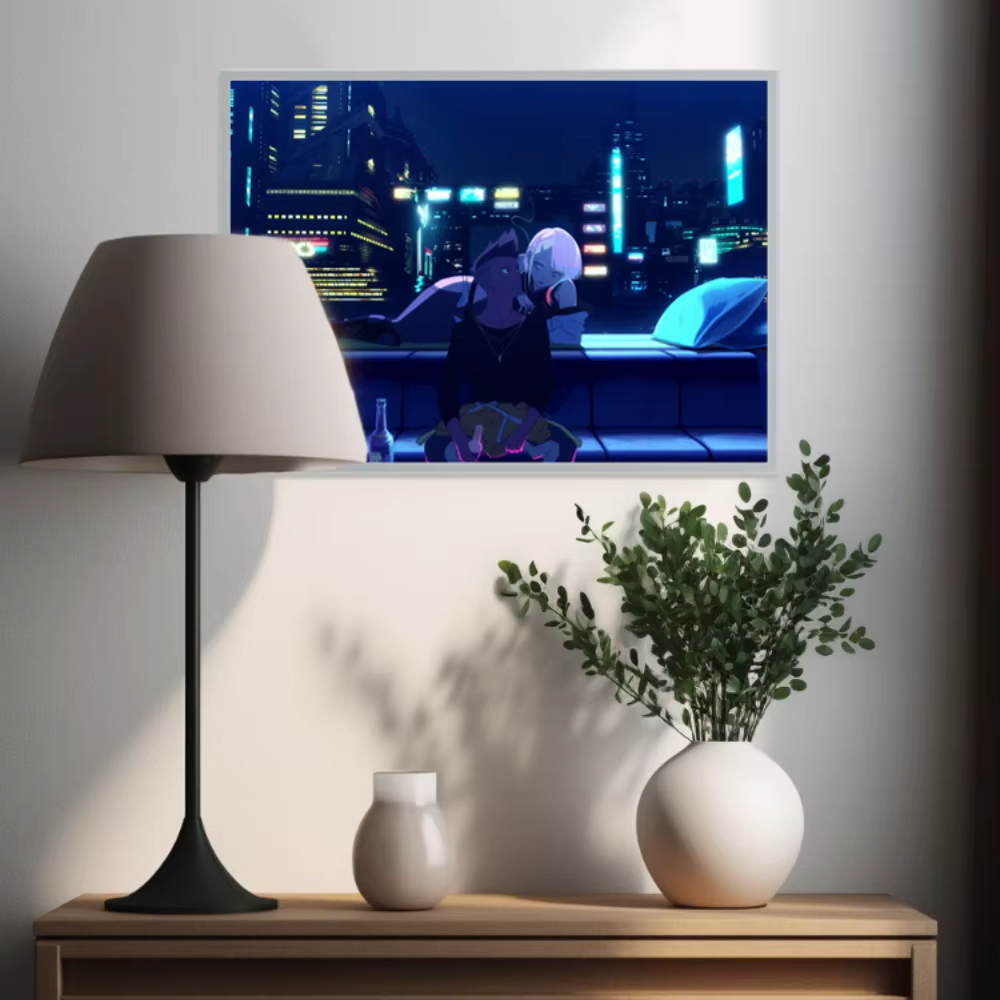 Anime LED Light Painting