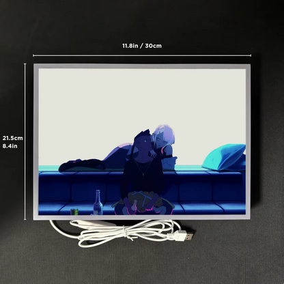 Anime LED Light Painting