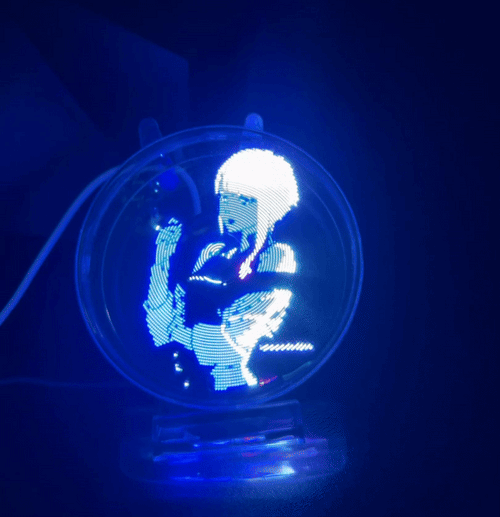 HoloPunk - Customizable 3D Hologram